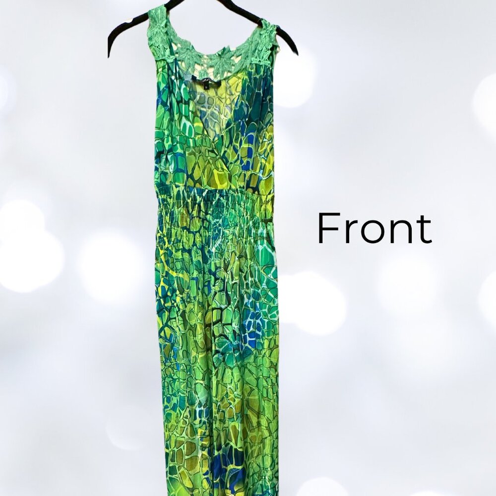 Green Maxi Sundress